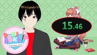 Doki Doki Literature Clubill Beat The Current Recordspeedrun