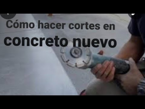 Video: ¿Cómo se corta un desagüe de hormigón?