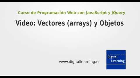 Video Vectores y Objetos en JS extracto