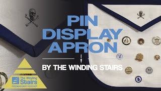 Masonic Pin Apron by The Winding Stairs