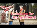 I'm looking for my girlfriend ナンパして連絡先聞いてみた!!