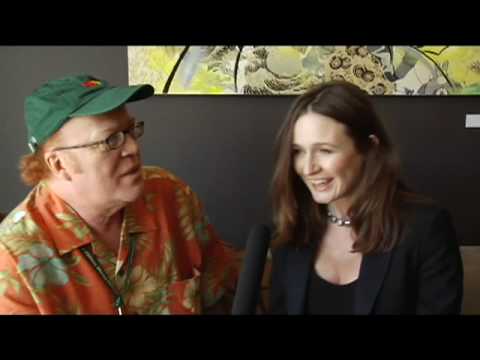 Emily Mortimer @ TIFF '09 Stephen Holt Show Pt.1