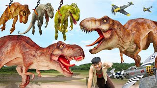 New Hollywood Dinosaur Movie (2023) | Rescue Rexy | T-rex Vs indominus rex | dinosaur | Ms. Sandy