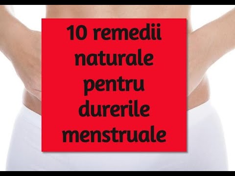 10 remedii naturale pentru durerile menstruale