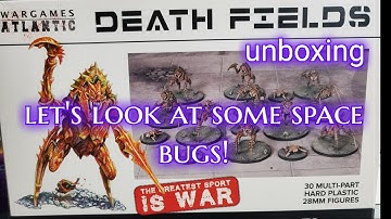 Unboxing Death Fields Harvesters van WarGames Atlantic