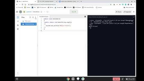 Working with Repl.it and Canvas on a Chromebook.