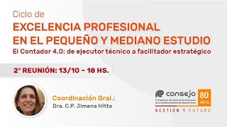 Ref. 5602MV. Ciclo de Excelencia Profesional en el Pequeño y Mediano Estudio 2° Reunión 2025