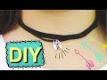 DIY  ❤ Gargantilla  ❤  Choker  ❤  Collar