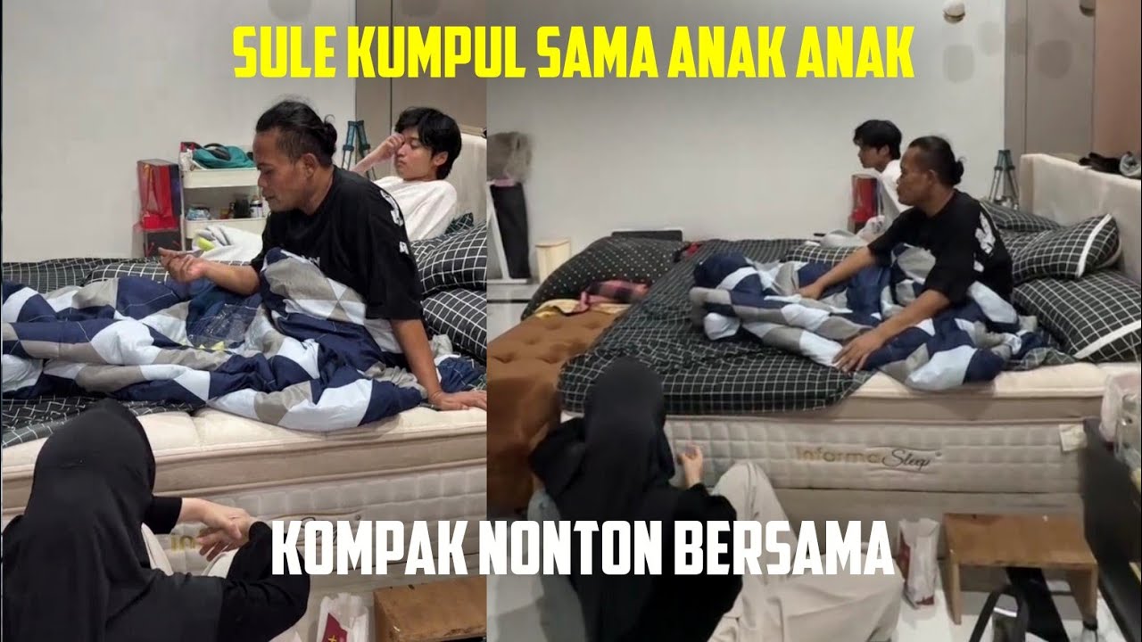SULE KUMPUL SAMA ANAK ANAK, KOMPAK NONTON BERSAMA