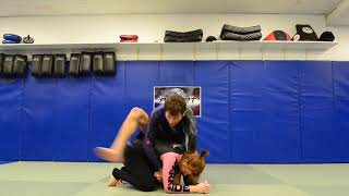 No Gi BJJ - Back Take from Side Control