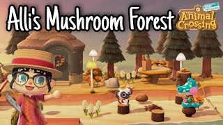 Alli's Mushroom Forest | HHP part 2 | Animal Crossing: New Horizons