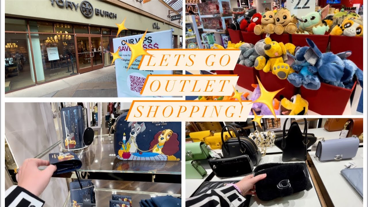 Let’s GO To the Outlet Mall! +Kate Spade +Coach +Disney Outlet +Getting In Trouble At Tory Burch 😬👀