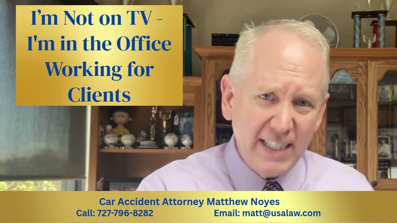 No TV Commercials or Billboards. Just Real Legal Help from Personal Injury Attorney Matthew Noyes