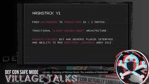 DEF CON Safe Mode Password Village - Jeremi Gosney  - Cracking at Extreme Scale