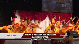Kuvpaub Ocean Dance Group Competed At Mn Hmong New Year 2015, Round 1
