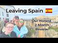 Leaving Spain: 2 Months of Highs, Lows, & What I'll Miss Most