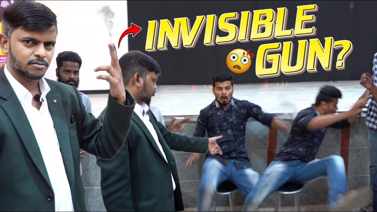 Gun-ஏ இல்லாம சுடமுடியுமா ?? 😮 Magician Vicky Krish shocked the Crowd