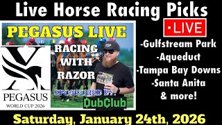 LIVE Horse Racing Gulfstream Park Pegasus World Cup Fair Grounds Santa Anita more 26