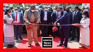 Abiy Ahmed and Uhuru Kenyatta opens Moyale Border Post and Hawassa-Moyale Road