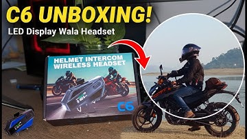 Best Budget Helmet Bluetooth?/ C6 Review & Setup
