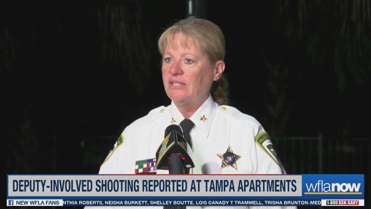 Deputies shoot, kill armed man at Tampa apartment complex - YouTube