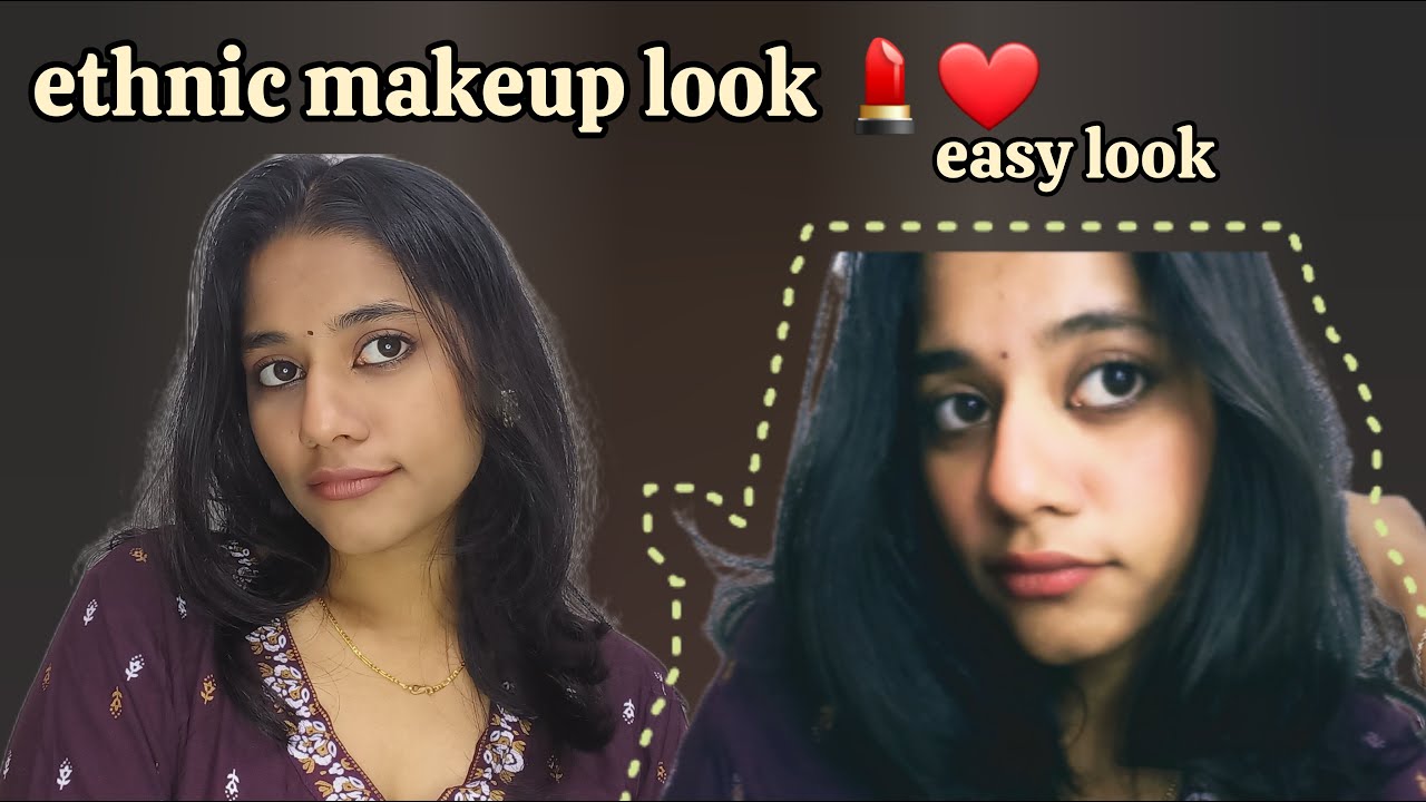 Purple Kurti Ethnic Look |Simple Ethnic Look for Everyday Grace