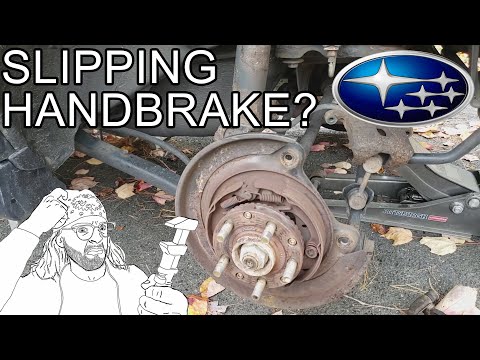 How to Fix a Slipping Subaru Forester Hand Brake/E-Brake