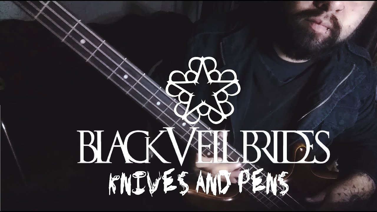 Black Veil Brides Knives And Pens Bass Cover Paul Grim 96 YouTube