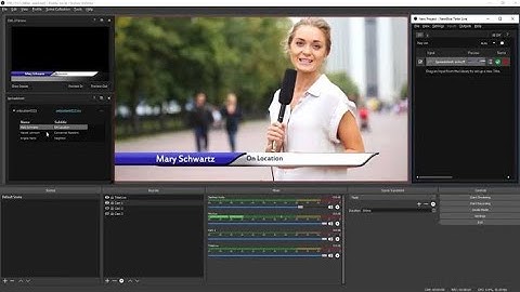NEWBLUE LIVE TITLER 7 & VMIX NDI INTERGRATION