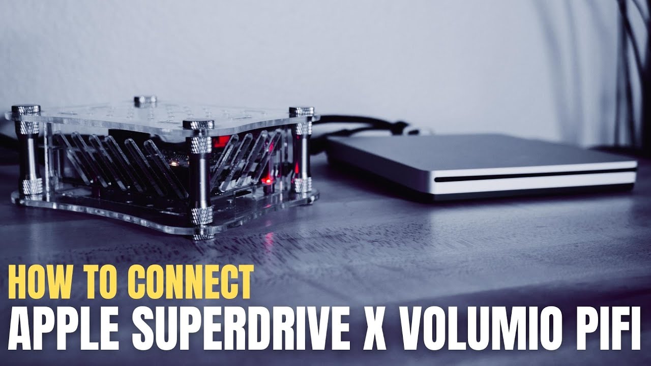 How to Connect an Apple Superdrive to a Volumio Raspberry Pifi YouTube