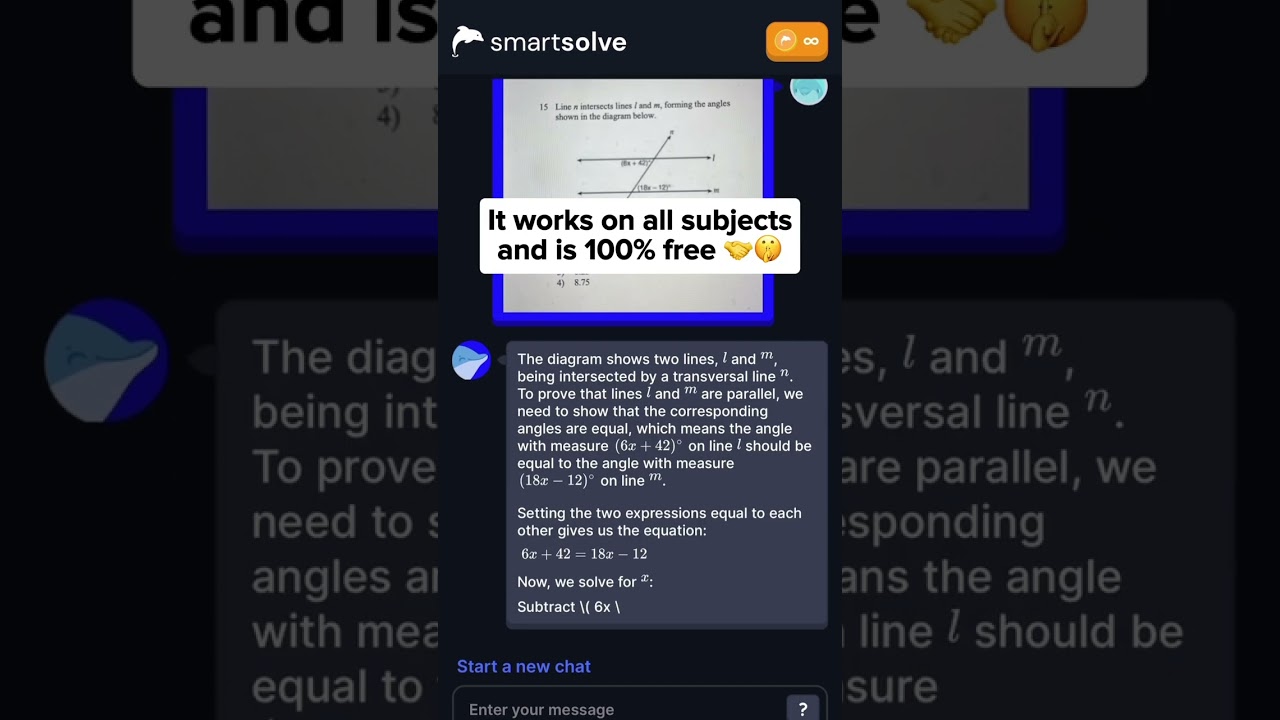 The BEST AI Homework Solver app!