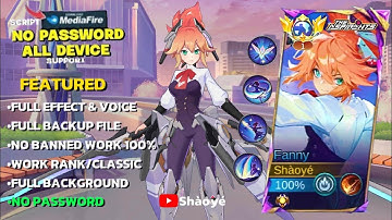 New Script Skin Fanny Aspirant No Password | Full Effect & Voice New Patch ML 