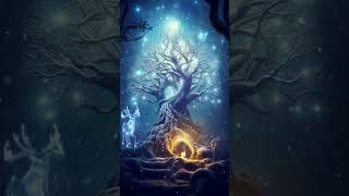 Enchanted Fairy Winter Forest | ASMR Ambience #shorts #enchantedforest  #fairy #winter #magical screenshot 5