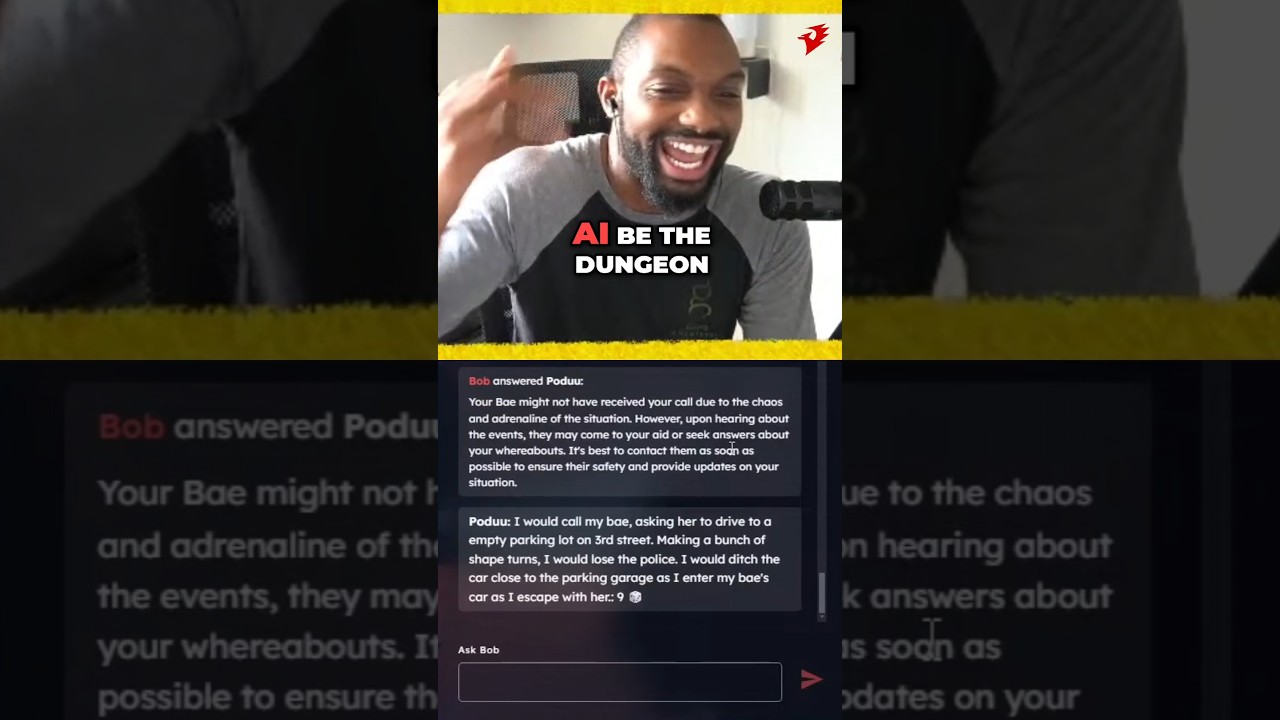 a RPG game with an AI dungeon master 🤯 