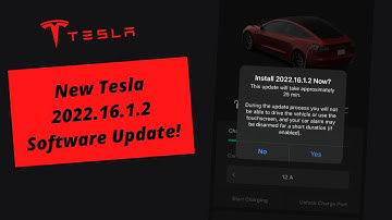 2022.16.1.2 Update! Another New 2022 Tesla Software Update! - Anything New??