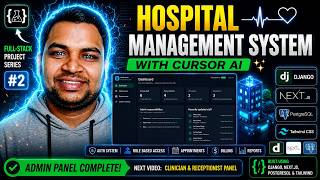 Dynamic Admin Panel for Hospital Management System 🔥 | Django + Next.js