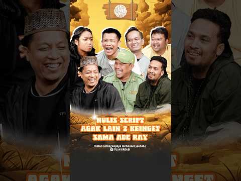 Nulis script agak lain 2 malah keinget sama Ade Ray