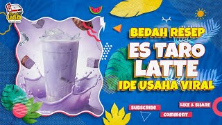 Resep Minuman Viral Es Taro Latte, Mudah Bikinnya Cocok Buat Usaha
