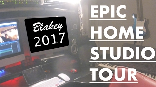 EPIC HOME STUDIO TOUR! 2017