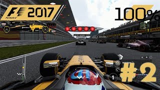 F1 2017 - Career Mode #2: CHINA - 100% RACE | F1RacingGame