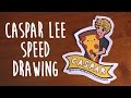 Caspar lee speed drawing  simplymaci