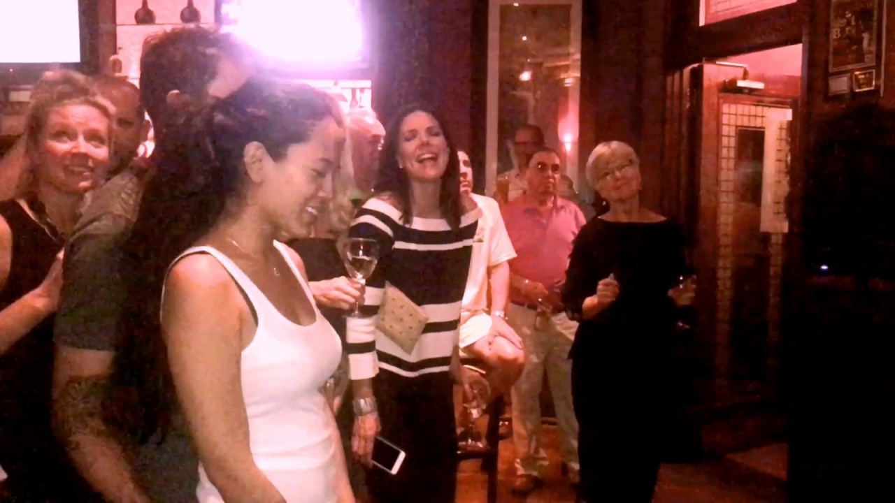 Kate Snow covers Carrie Underwood's Before he Cheats with "Anchor and the Men"