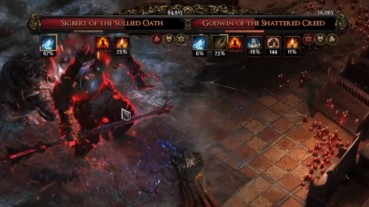 Path of Exile 2: Sigbert and Godwin Boss Kill (Mercenary Build) - YouTube
