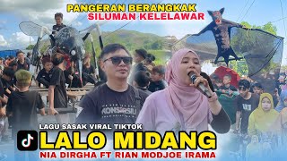 LAGU SASAK LALO MIDANG VIRAL TIKTOK TERBARU - NIA DIRGHA FT RIAN MODJOE IRAMA DOPANG LIVE PERAMPUAN