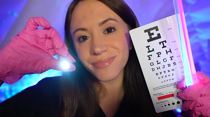 ASMR Eye Exam 👀 (but there’s no talking)