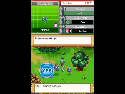 PKMN Ranger Shadows of Almia: Catching Yanma (TAS)