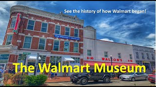 Walmart Museum – Bentonville, AR  |  A 4K Museum Walking Tour