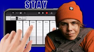 STAY - Kid Laroi ft. Justin Bieber On iPhone (GarageBand) screenshot 5