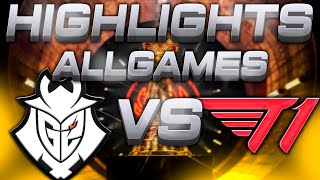 G2 ESPORTS VS T1 ALL GAMES HIGHLIGHTS MSI 2024 - LEAGUE OF LEGENDS - ESPAÑOL