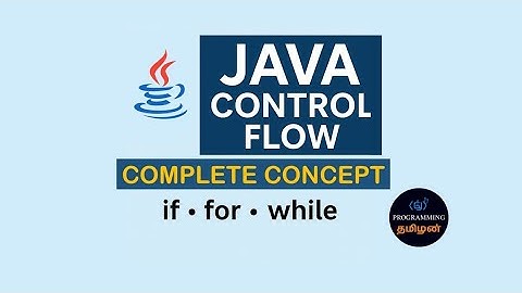 Java Control Flow Statements series-5